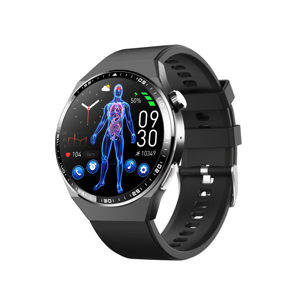 FITAOS Max 5 ECG Blood Sugar Monitoring Fall Detection Health Smart Sports Watch