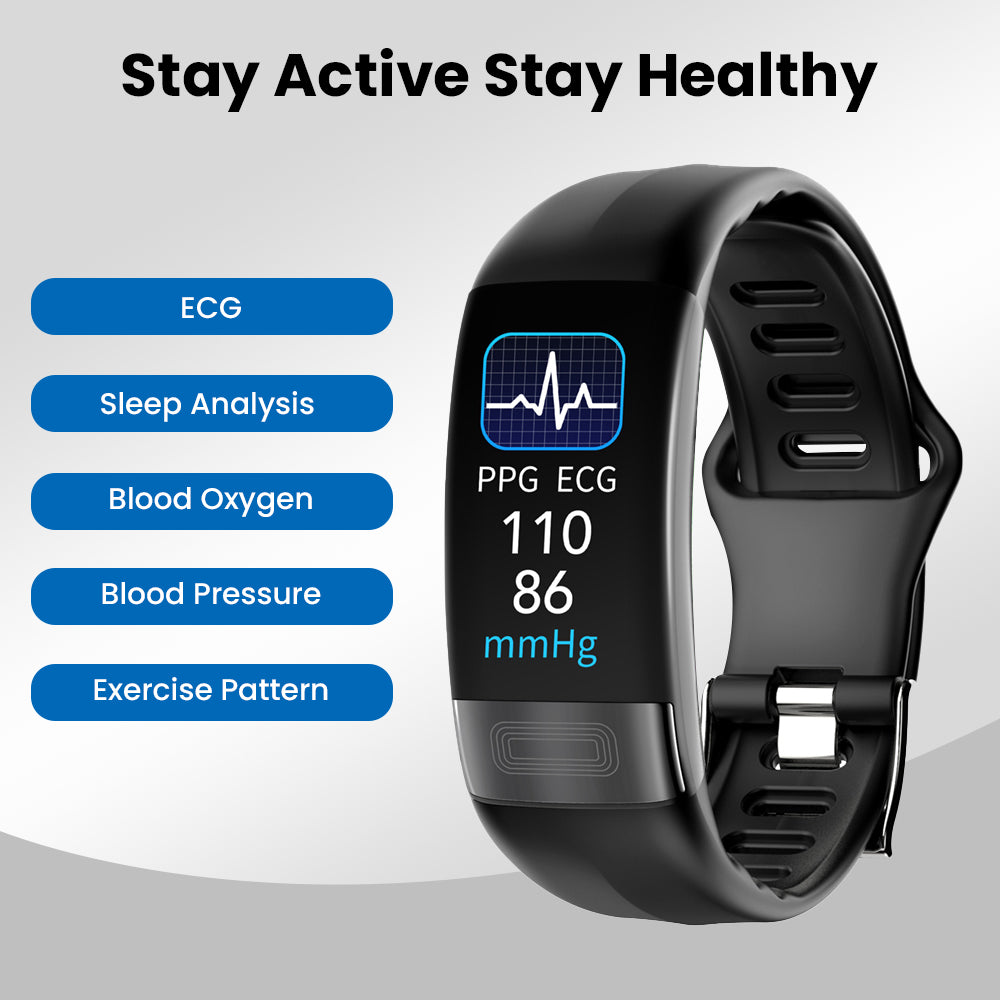 FITAOS P11 EKG-Smart-Armband zur Blutsauerstoffüberwachung
