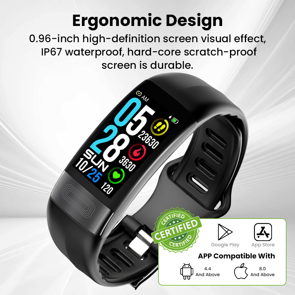 FITAOS P11 EKG-Smart-Armband zur Blutsauerstoffüberwachung