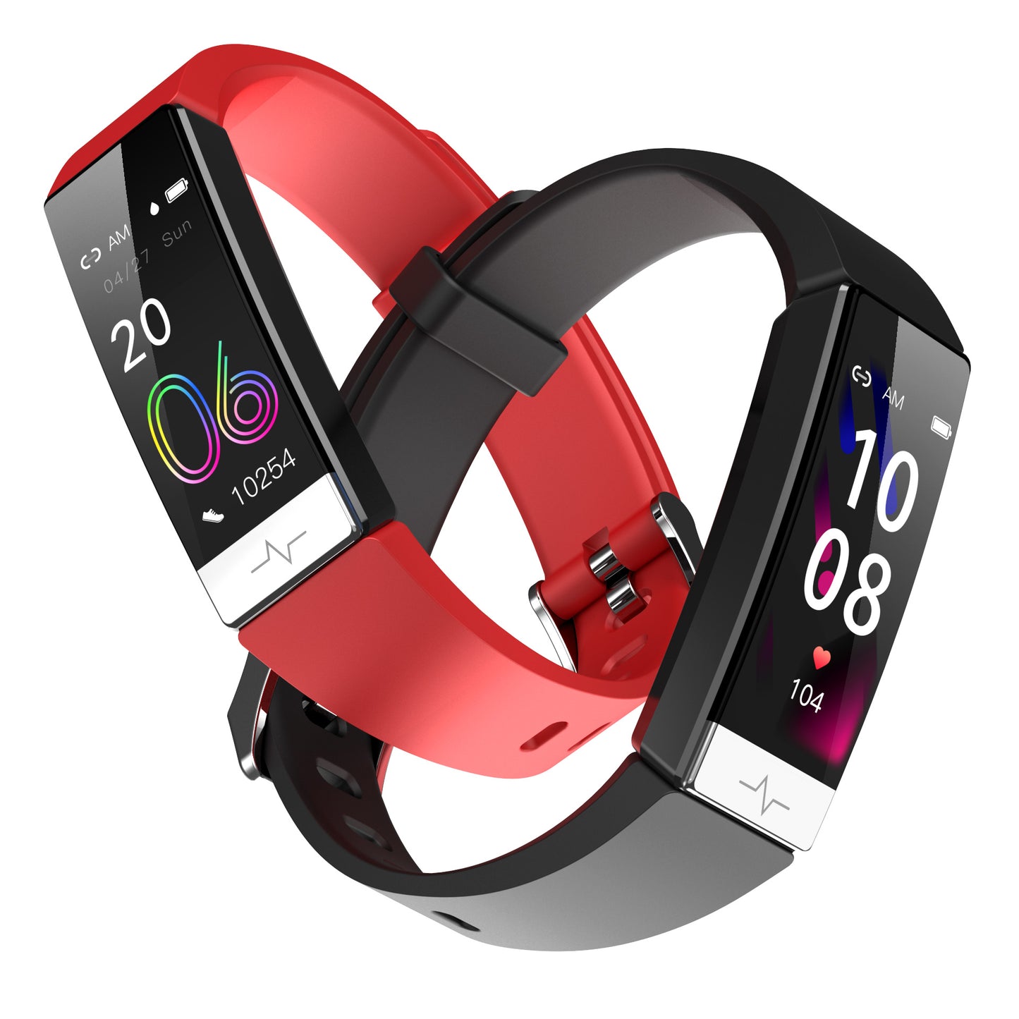 Fitaos EKG Blutsauerstoff Schlafüberwachung Multisport Smart Armband