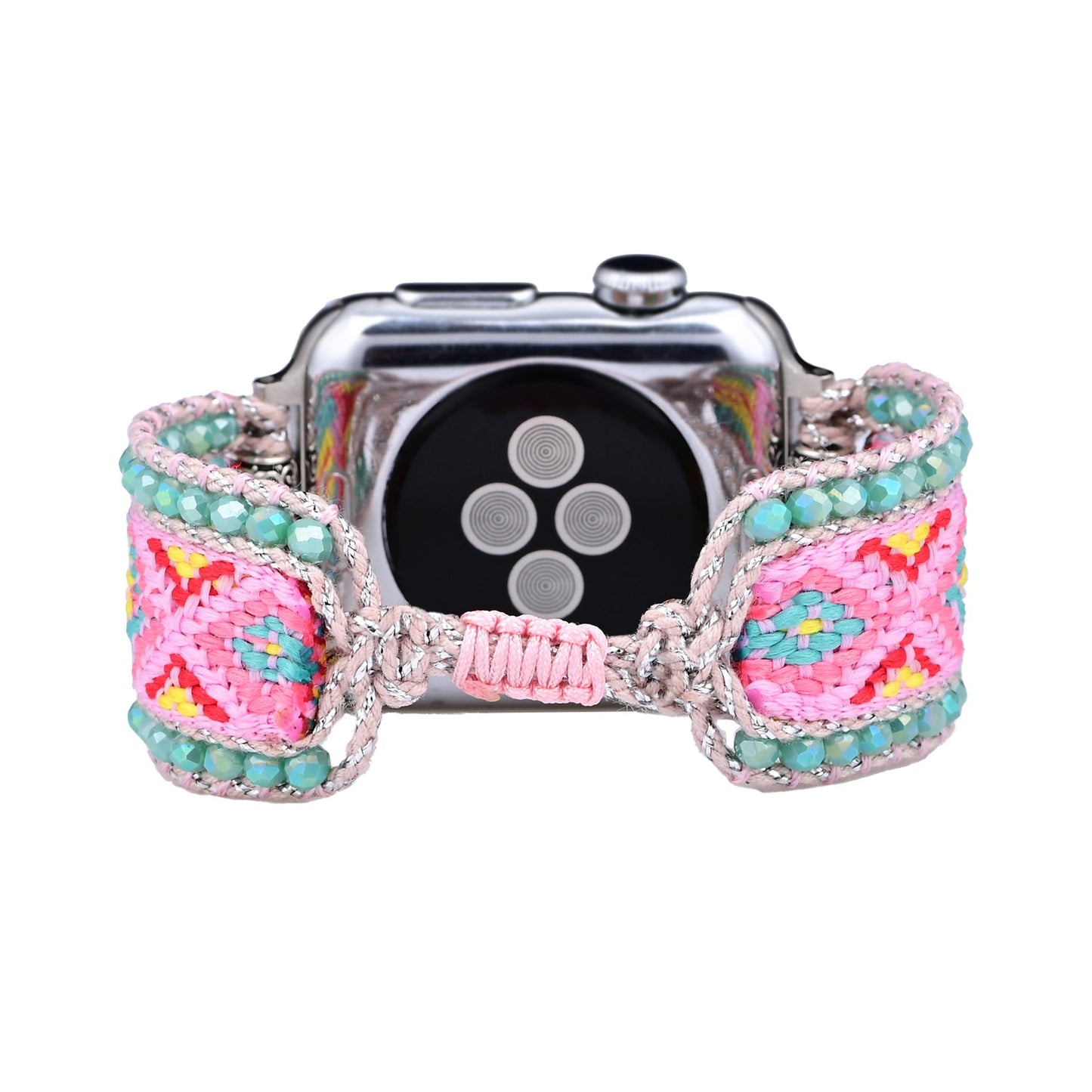 Gewebtes Uhrenarmband aus Nylon im Boho-Stil