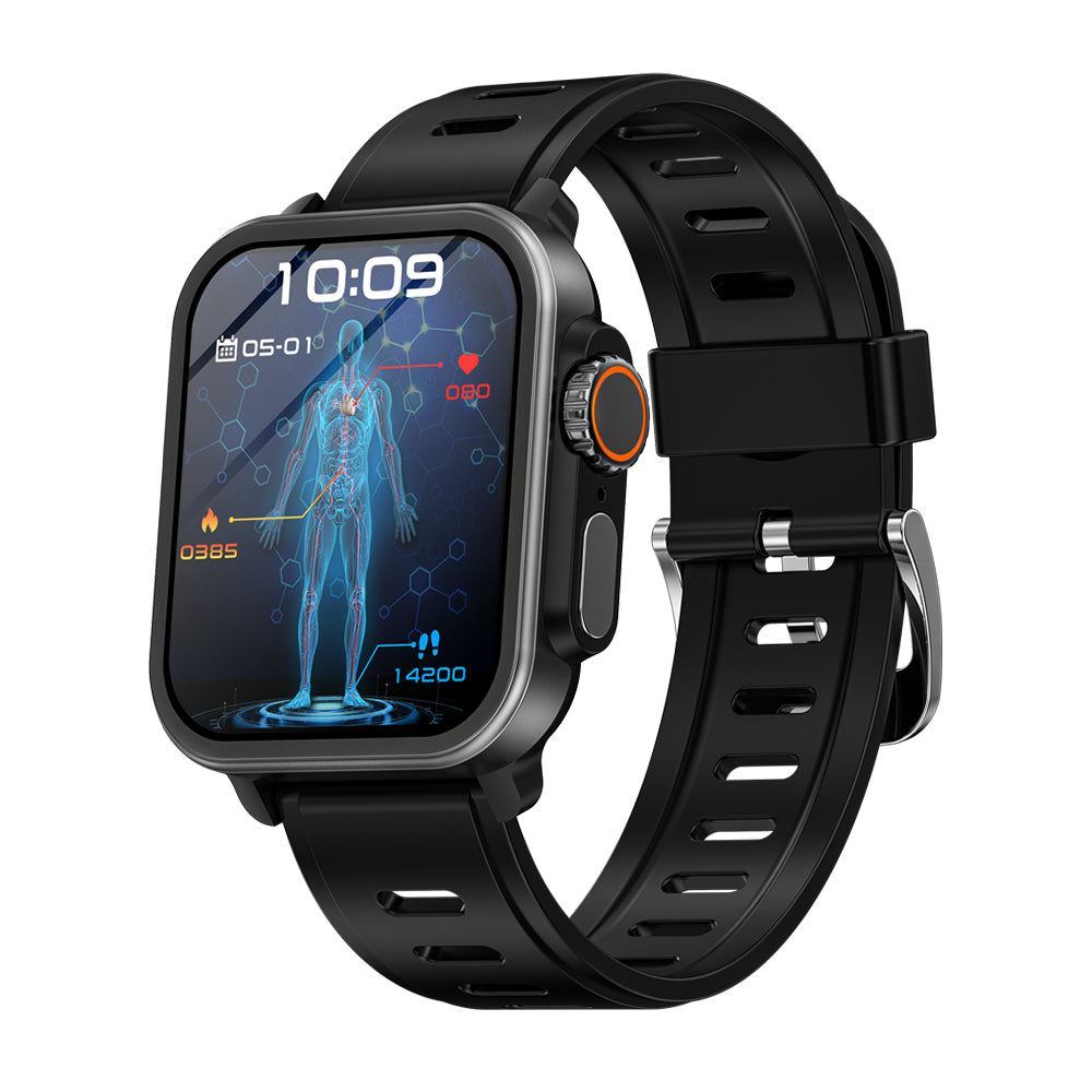Fitaos VEE EKG/EKG Blutzucker Blutsauerstoff Herzfrequenz Überwachung Sport SmartWatch