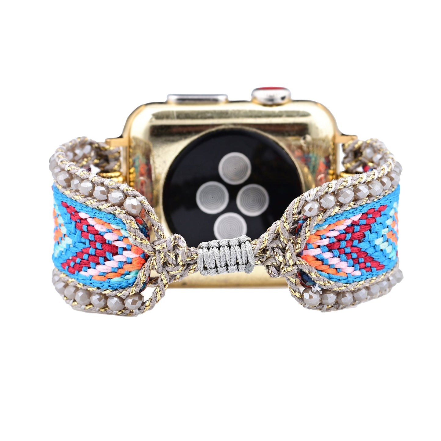 Gewebtes Uhrenarmband aus Nylon im Boho-Stil