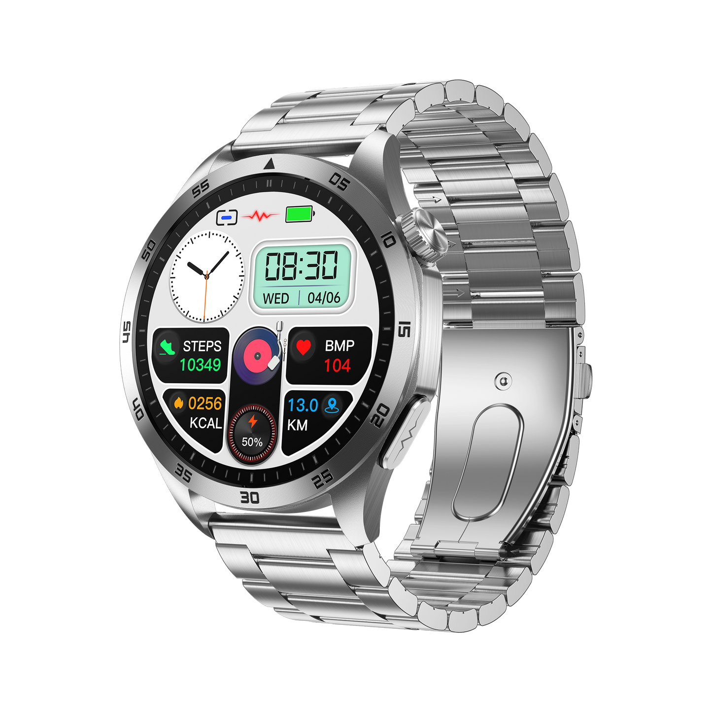 Fitaos pro 4 Intelligente mikrophysikalische Untersuchung Blutzucker-EKG Blutsauerstoffüberwachung Smartwatch