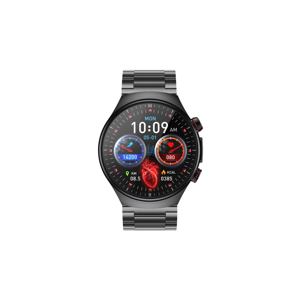 Fitaos Pro 10 High-End Flagship Smartwatch EKG Blutzucker Harnsäure Cholesterin Stressüberwachung