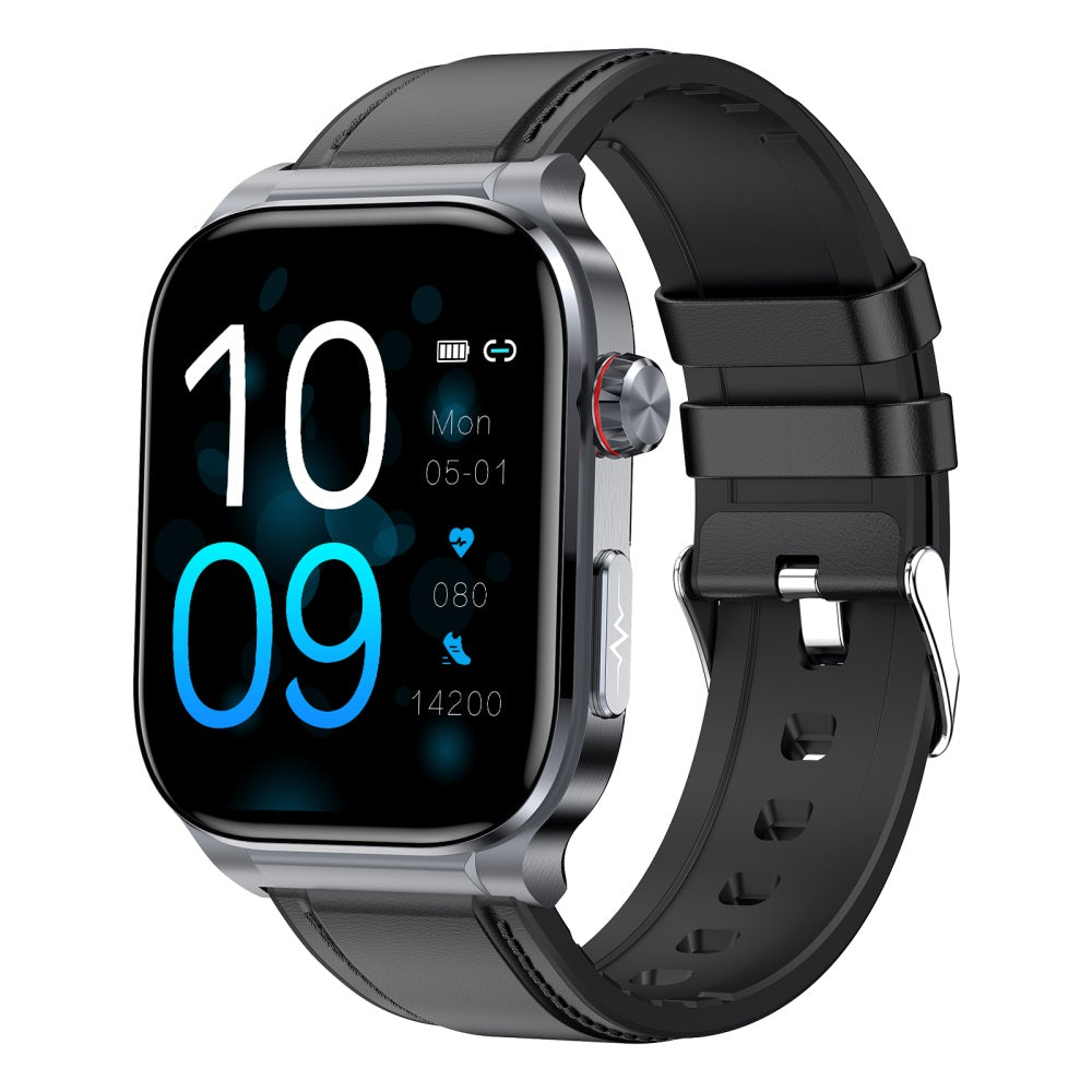 Fitaos Pro 9 High-End Flagship Smartwatch EKG Blutzucker Harnsäure Cholesterin Stressüberwachung