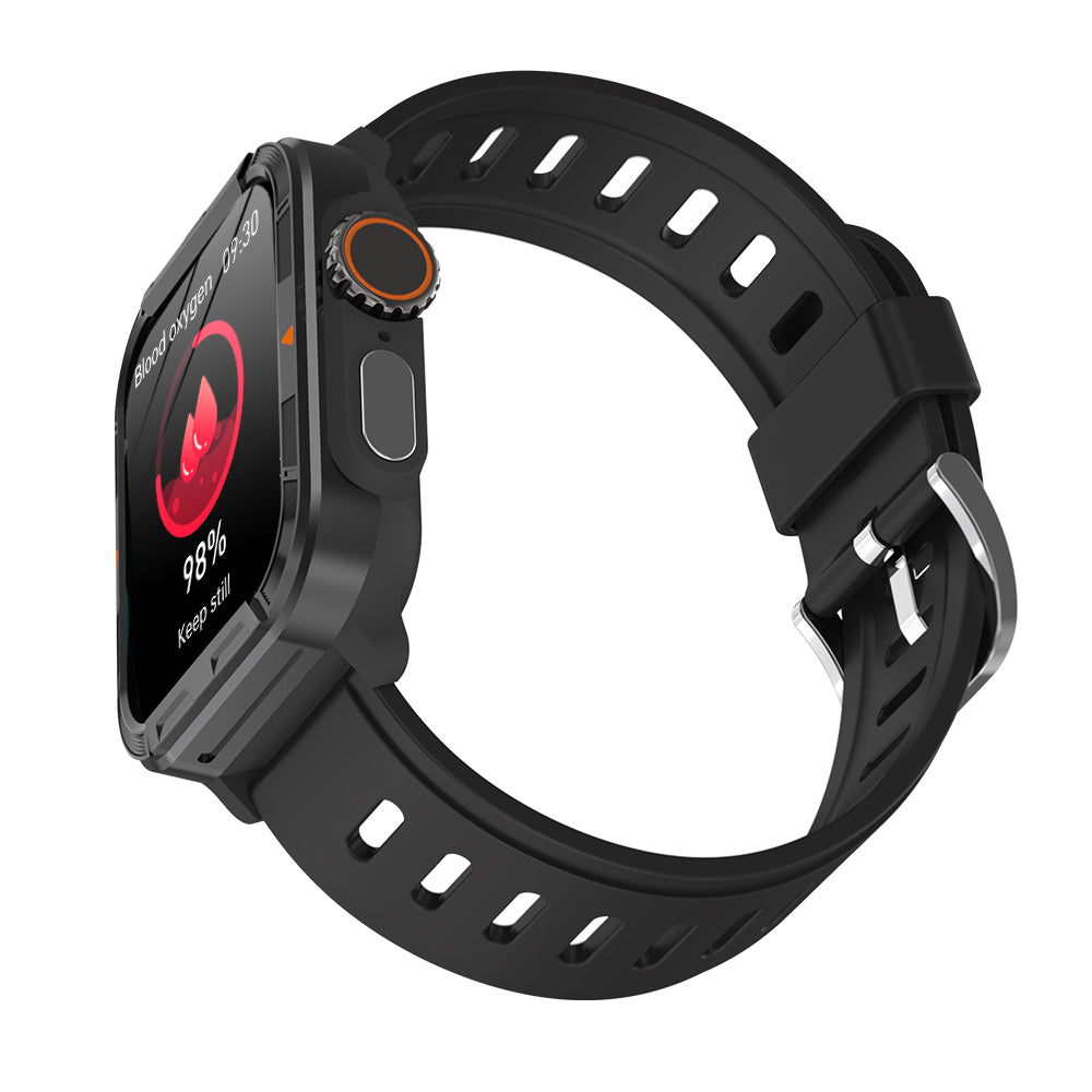 FITAOS VEE PRO Robuste Sport-Smartwatch zur Überwachung der Körperzusammensetzung/EKG/Blutzucker/Blutdruck/Herzfrequenz