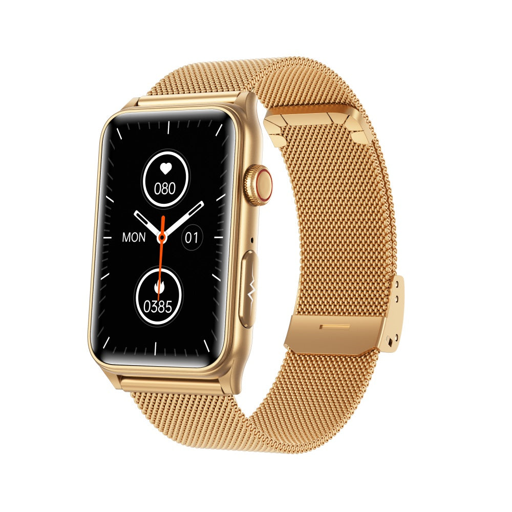 Fitaos H9 EKG Blutzucker Harnsäure Cholesterin Stressüberwachung Smartwatch