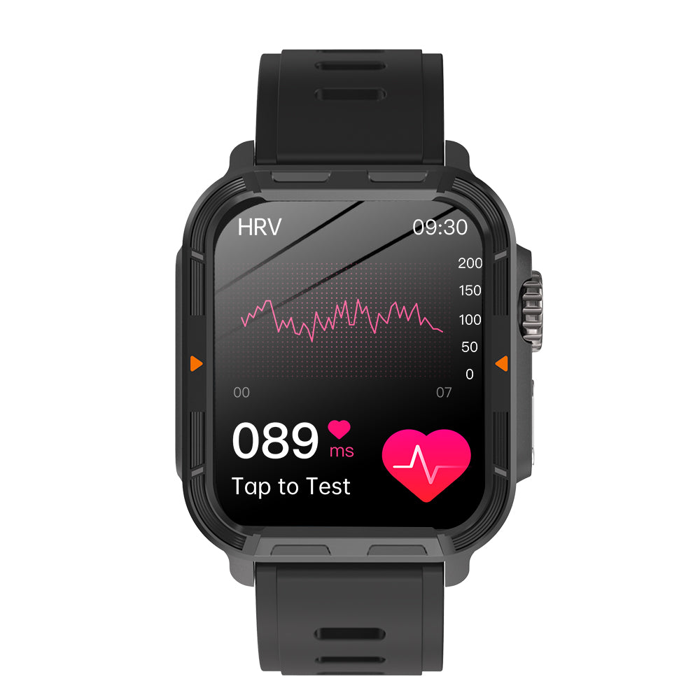 FITAOS VEE PRO Robuste Sport-Smartwatch zur Überwachung der Körperzusammensetzung/EKG/Blutzucker/Blutdruck/Herzfrequenz