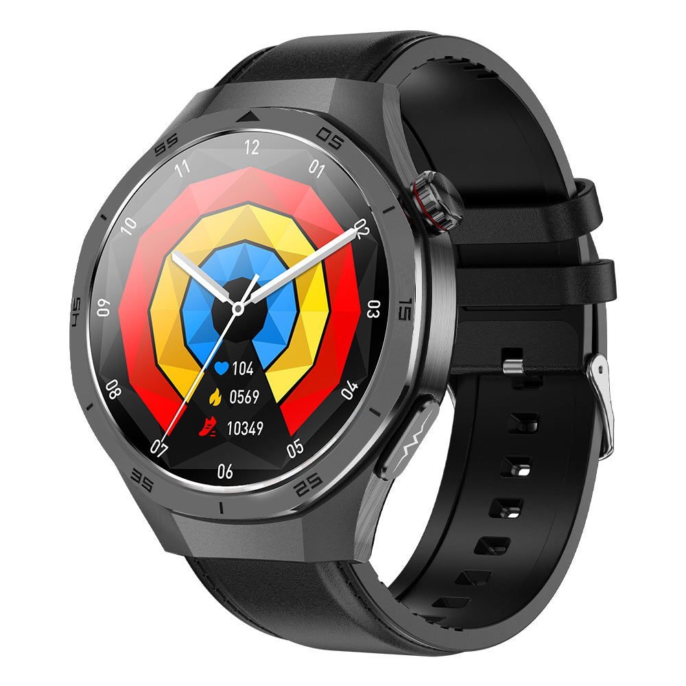 Fitaos H9 EKG Blutzucker Harnsäure Cholesterin Stressüberwachung Smartwatch