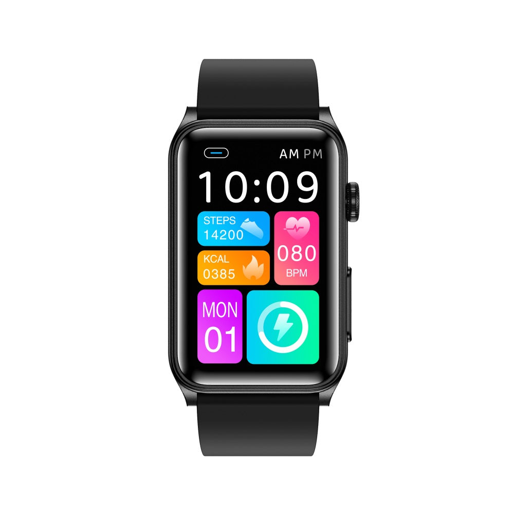 Fitaos H9 EKG Blutzucker Harnsäure Cholesterin Stressüberwachung Smartwatch