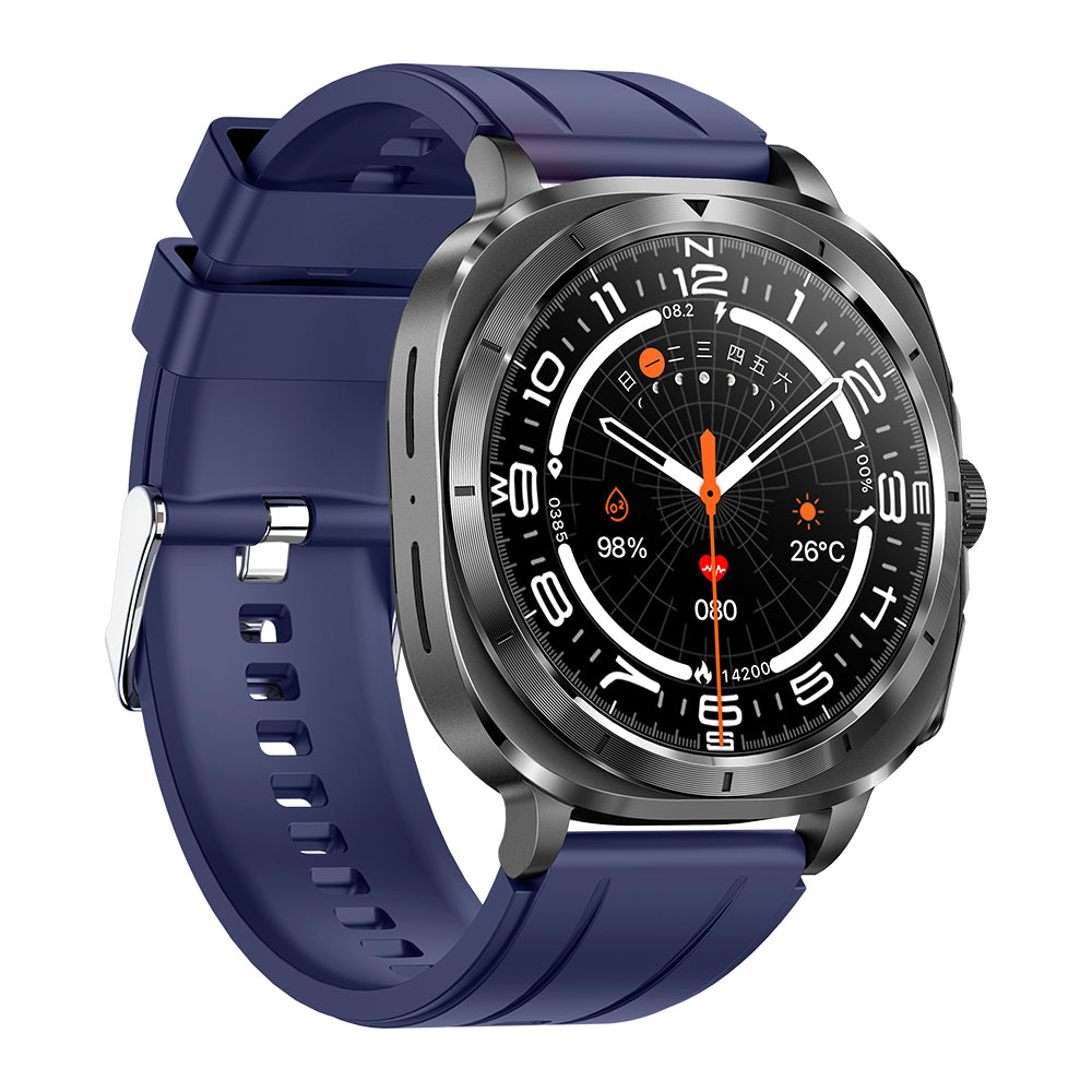 Fitaos H9 EKG Blutzucker Harnsäure Cholesterin Stressüberwachung Smartwatch