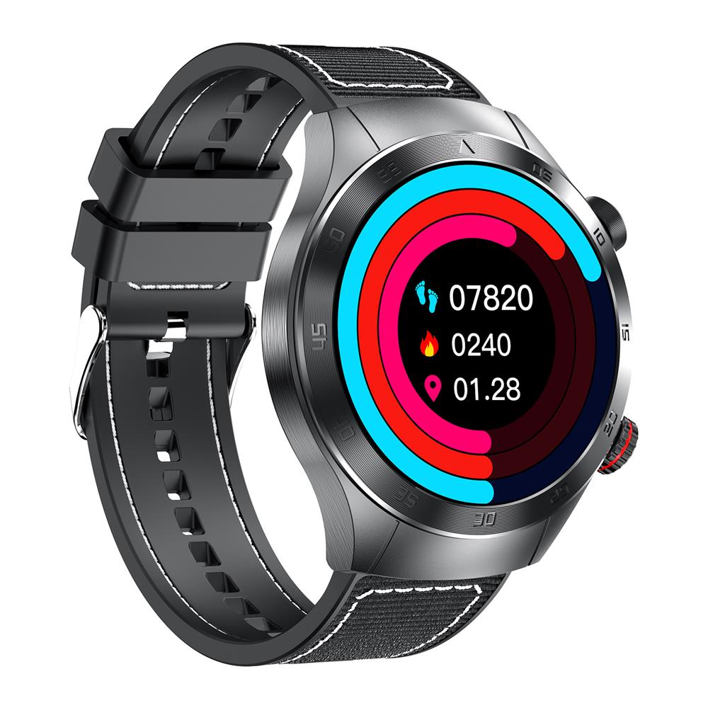 Fitaos Max 2 Lasertherapie-Smartwatch mit EKG, Blutzucker, Blutsauerstoff, Harnsäure, Lipidüberwachung