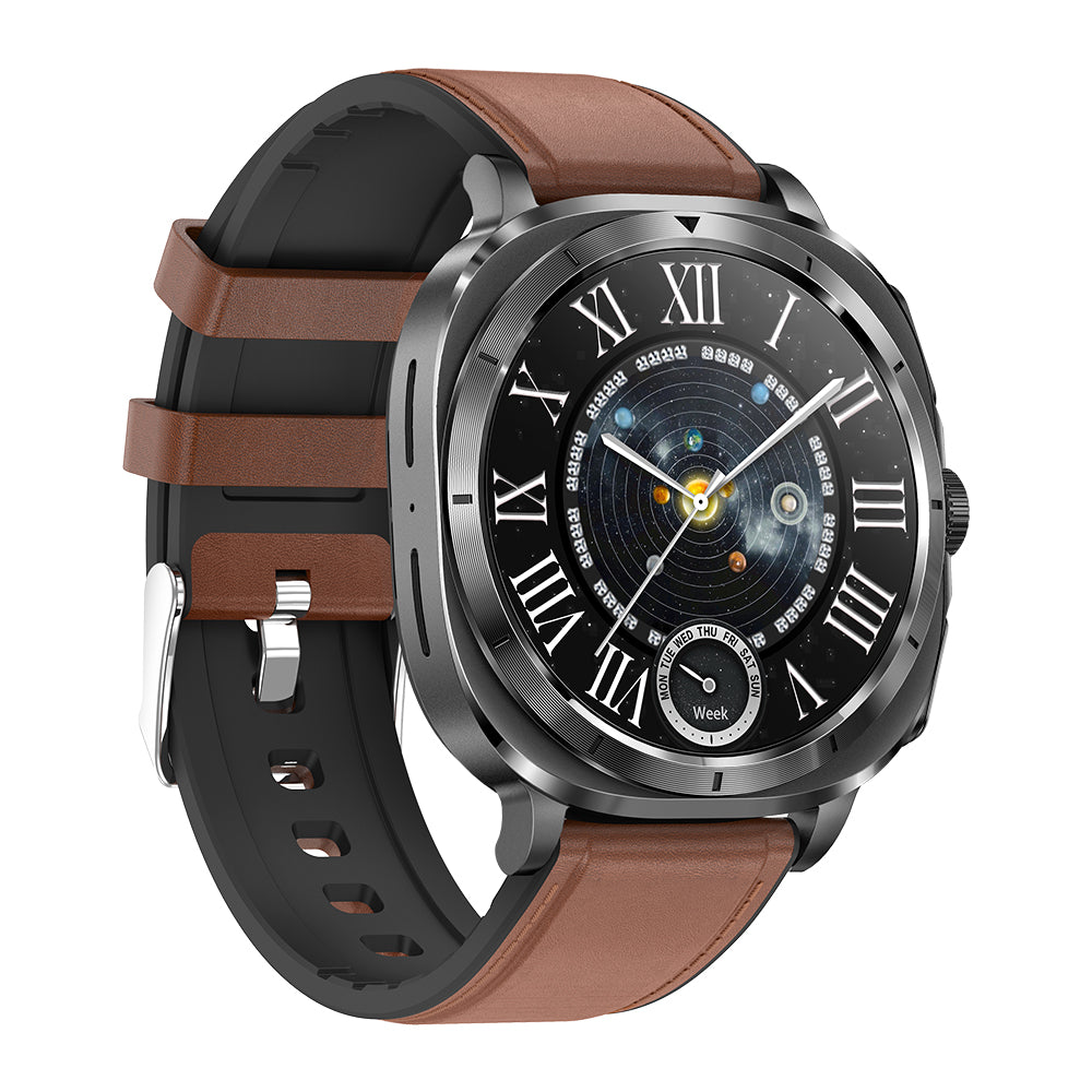 Fitaos H9 EKG Blutzucker Harnsäure Cholesterin Stressüberwachung Smartwatch