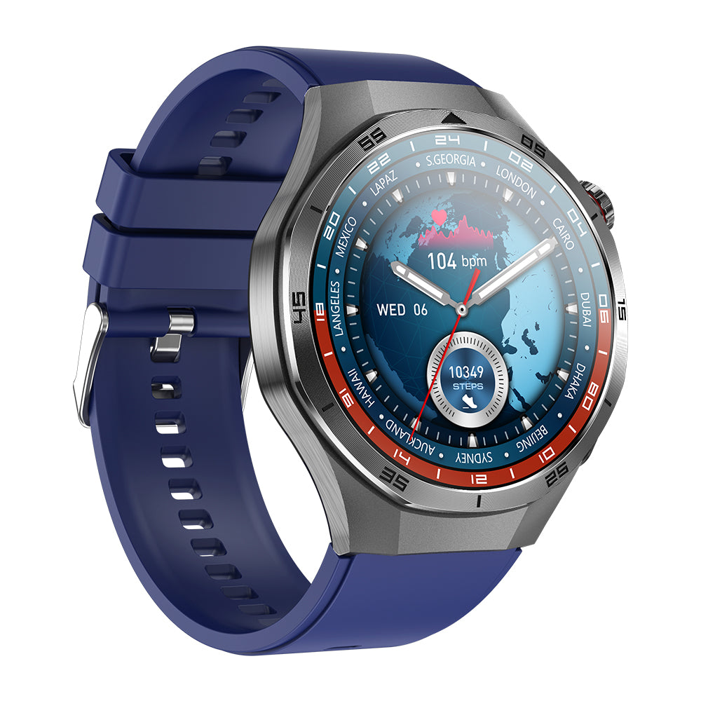 Fitaos H9 EKG Blutzucker Harnsäure Cholesterin Stressüberwachung Smartwatch