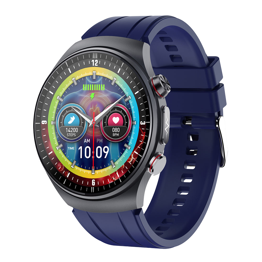 Fitaos Pro 10 High-End Flagship Smartwatch EKG Blutzucker Harnsäure Cholesterin Stressüberwachung