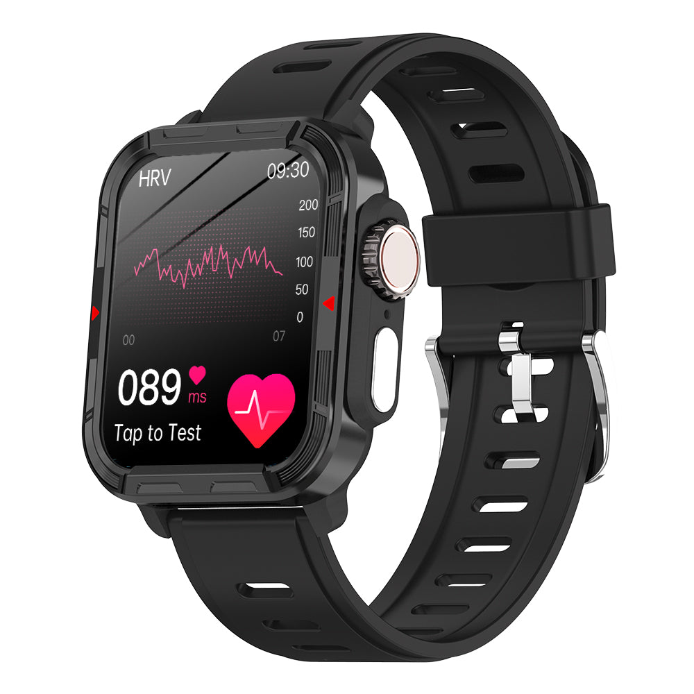 FITAOS VEE PRO Robuste Sport-Smartwatch zur Überwachung der Körperzusammensetzung/EKG/Blutzucker/Blutdruck/Herzfrequenz