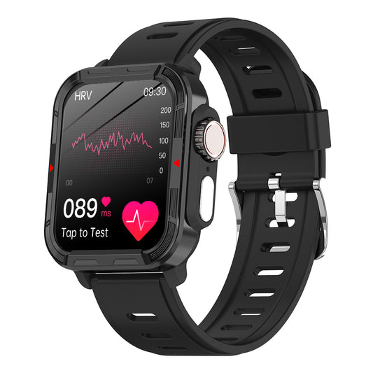 FITAOS VEE PRO Robuste Sport-Smartwatch zur Überwachung der Körperzusammensetzung/EKG/Blutzucker/Blutdruck/Herzfrequenz