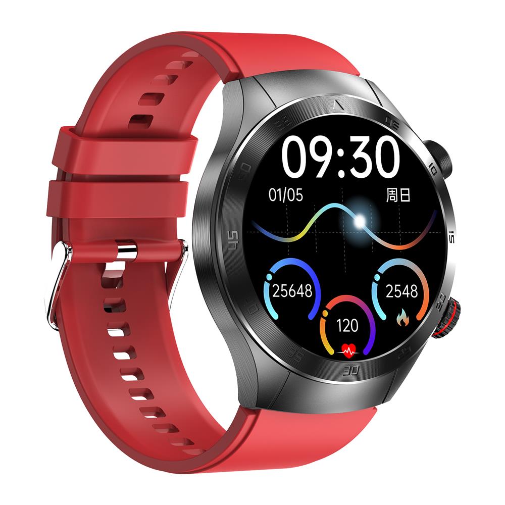 Fitaos Max 2 Lasertherapie-Smartwatch mit EKG, Blutzucker, Blutsauerstoff, Harnsäure, Lipidüberwachung