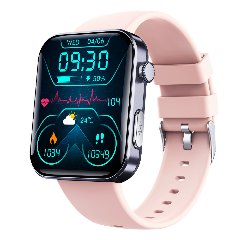 Fitaos Max 6 EKG Blutzucker Harnsäure Cholesterin Stressüberwachung Smartwatch