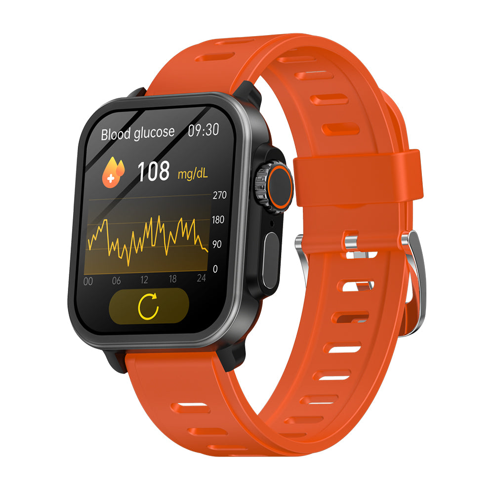 Fitaos VEE EKG/EKG Blutzucker Blutsauerstoff Herzfrequenz Überwachung Sport SmartWatch