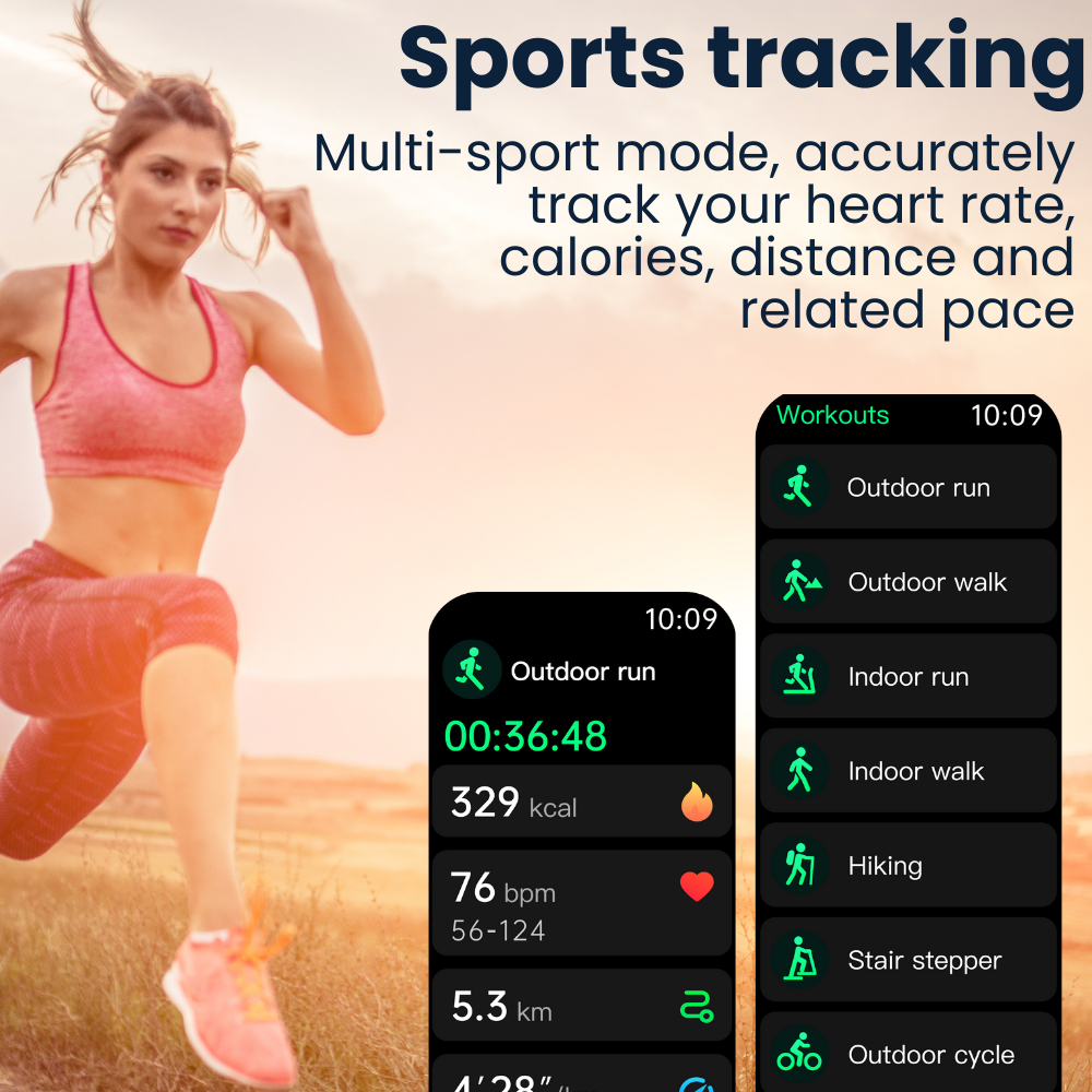 CFDA-zertifizierte Gesundheits-EKG-Smartwatch mit Blutsauerstoff-Herzfrequenzmesser, Schlafüberwachung, Gesundheits-Tracker-Uhr