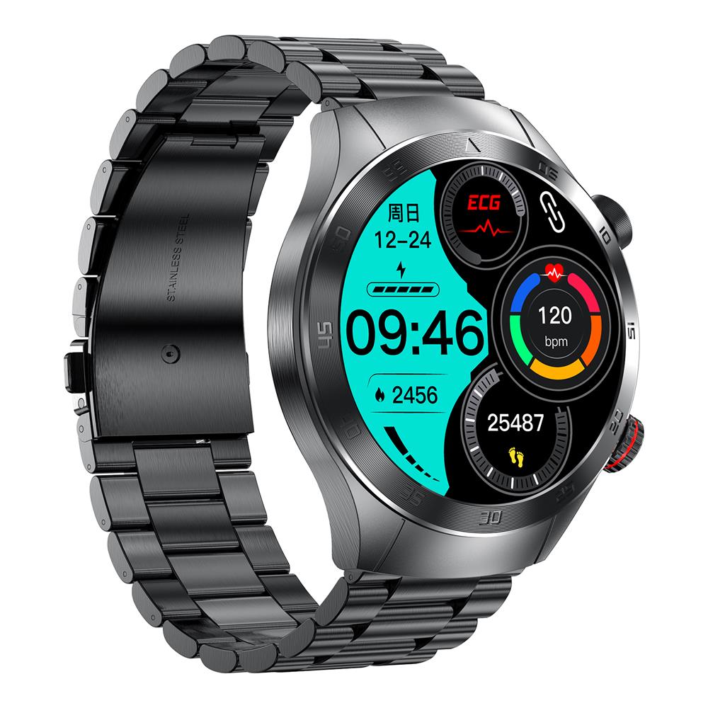 Fitaos Max 2 Lasertherapie-Smartwatch mit EKG, Blutzucker, Blutsauerstoff, Harnsäure, Lipidüberwachung