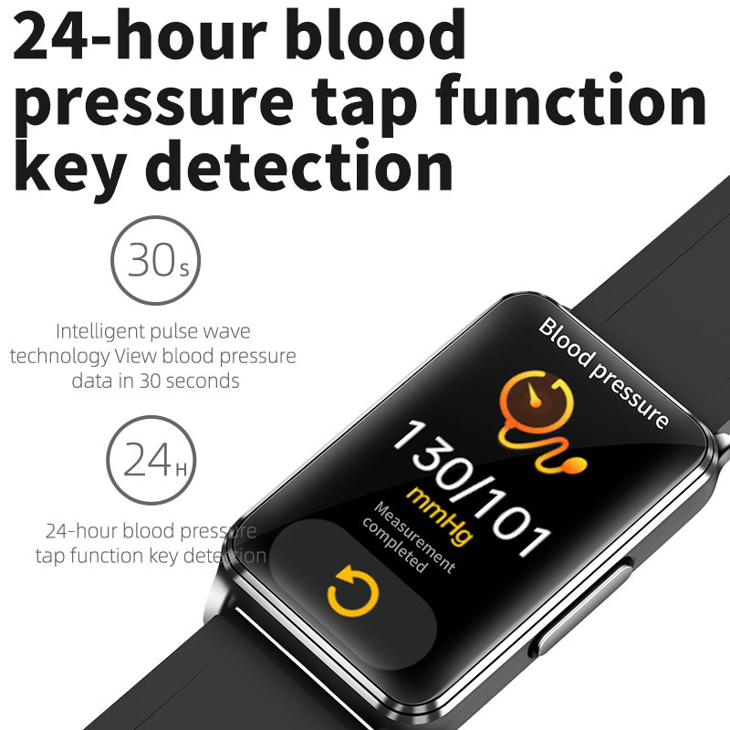 FITAOS Fitness-Aktivitätstracker mit Herzfrequenz, Blutsauerstoff, Blutdruck, 20 Sportmodi