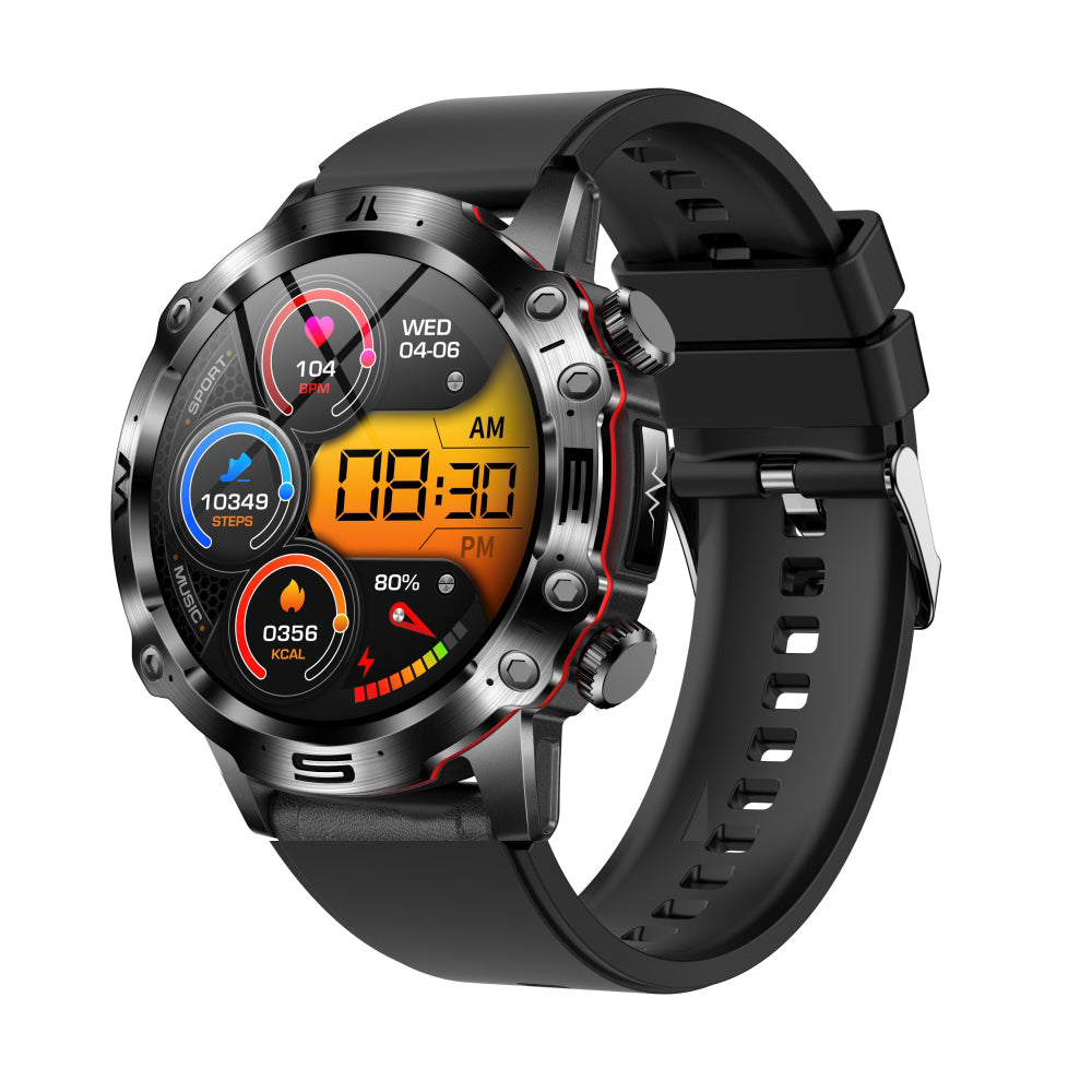 Fitaos PRO 3 High-End-EKG/EKG-Blutzucker-Gesundheits-Sport-Smartwatch