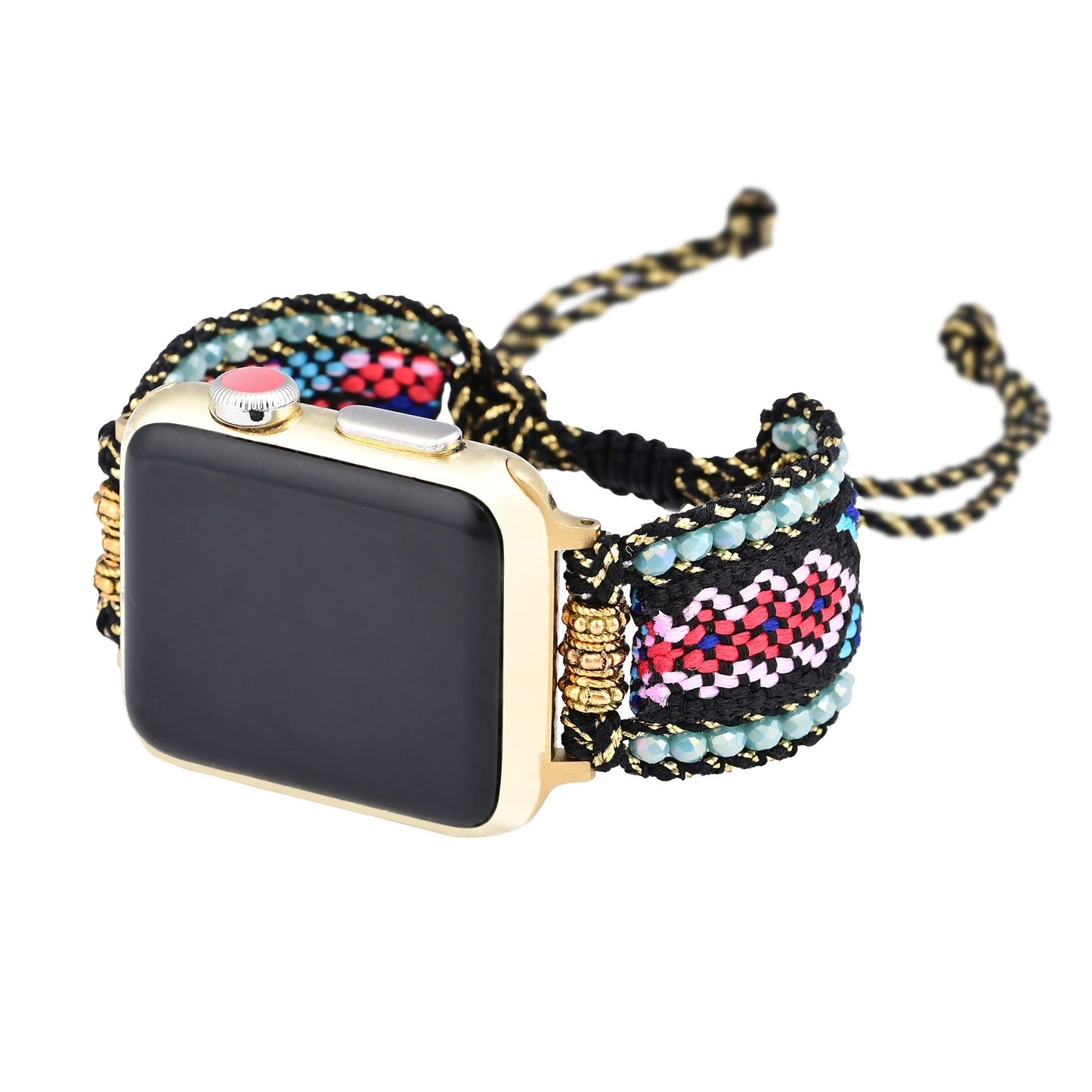 Gewebtes Uhrenarmband aus Nylon im Boho-Stil
