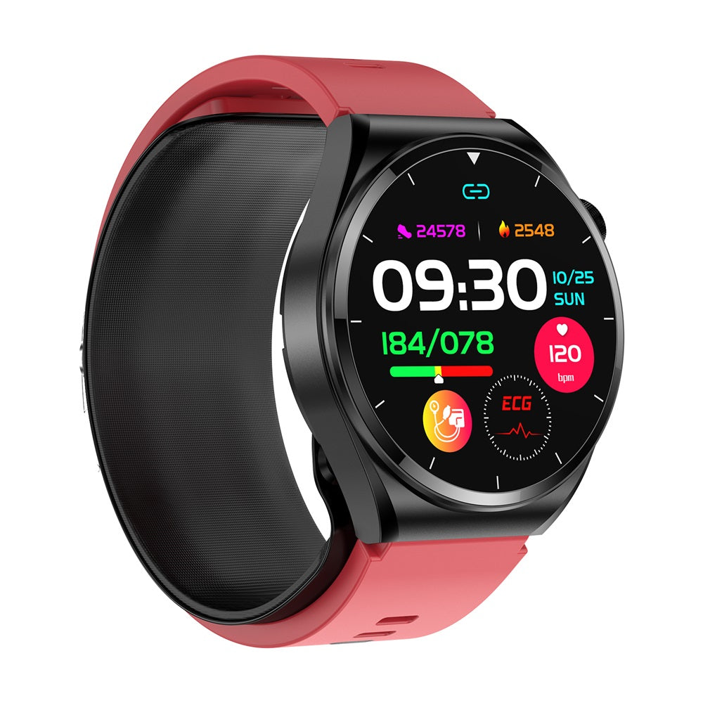 Fitaos Max 4 Hochpräzise Luftpumpe Blutdruck EKG Blutsauerstoffüberwachung SmartWatch