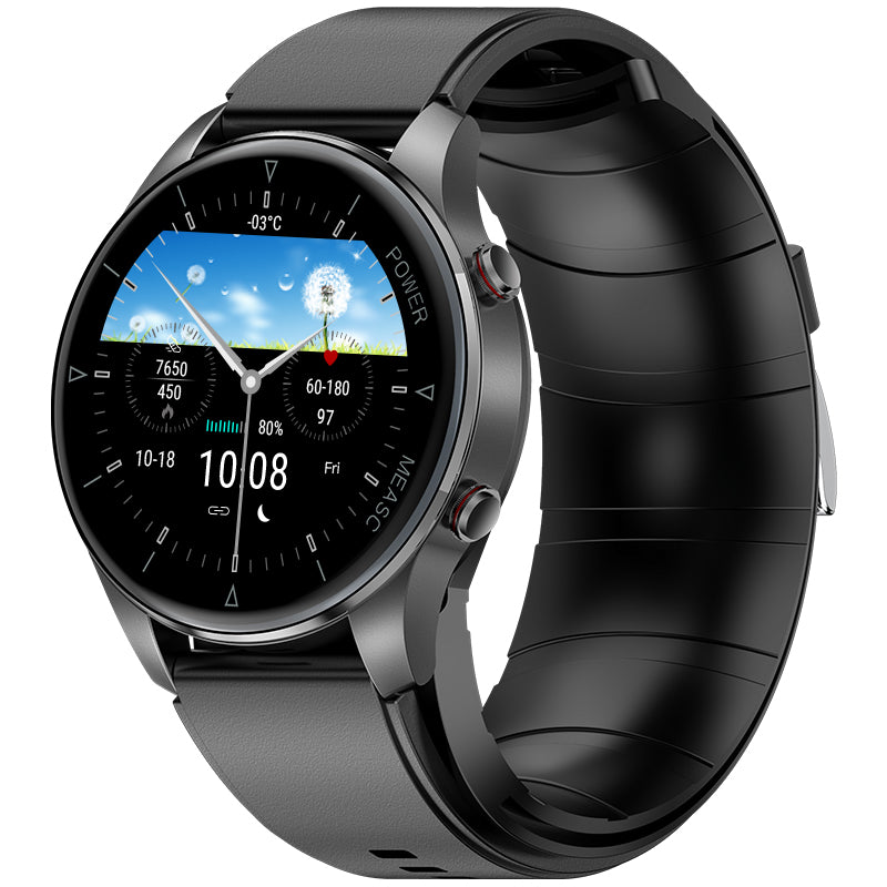 Fitaos PRO 5 Hochpräzise Airbag-Smartwatch zur Überwachung von Blutzucker, Blutdruck und Blutsauerstoff