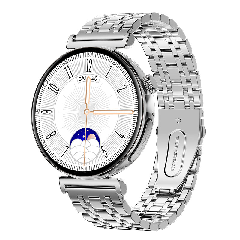 Fitaos P01 EKG/EKG Blutzucker Blutdruck Blutsauerstoff Harnsäure Überwachung Smartwatch