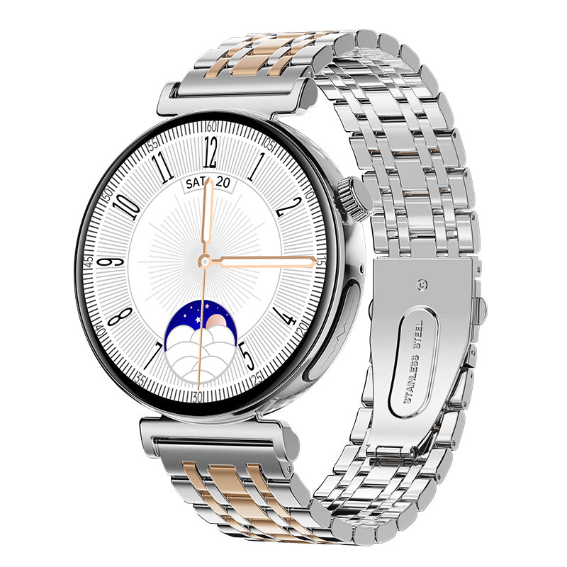 Fitaos P01 EKG/EKG Blutzucker Blutdruck Blutsauerstoff Harnsäure Überwachung Smartwatch