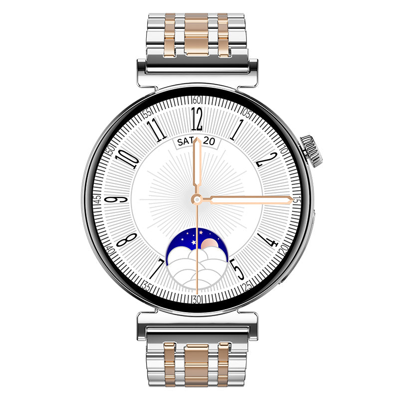 Fitaos P01 EKG/EKG Blutzucker Blutdruck Blutsauerstoff Harnsäure Überwachung Smartwatch