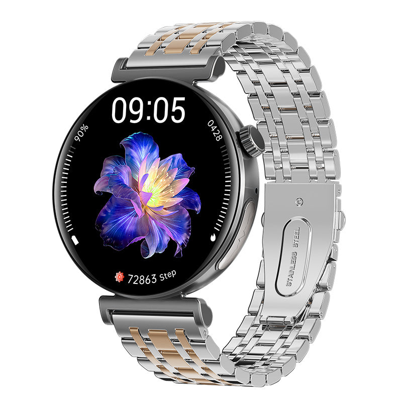 Fitaos P01 EKG/EKG Blutzucker Blutdruck Blutsauerstoff Harnsäure Überwachung Smartwatch
