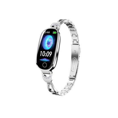 Fitaos Blood Sugar Blood Pressure monitoring Luxury Diamond Design Fashion Smartwatch