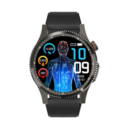 Fitaos H9 EKG Blutzucker Harnsäure Cholesterin Stressüberwachung Smartwatch