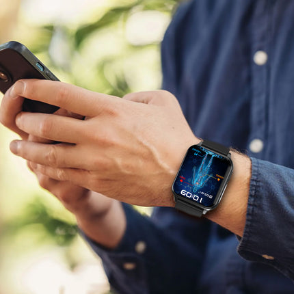 CFDA-zertifizierte Gesundheits-EKG-Smartwatch mit Blutsauerstoff-Herzfrequenzmesser, Schlafüberwachung, Gesundheits-Tracker-Uhr 