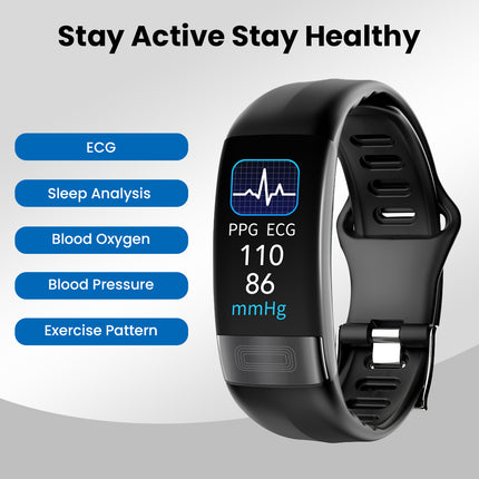 FITAOS P11 EKG-Smart-Armband zur Blutsauerstoffüberwachung 