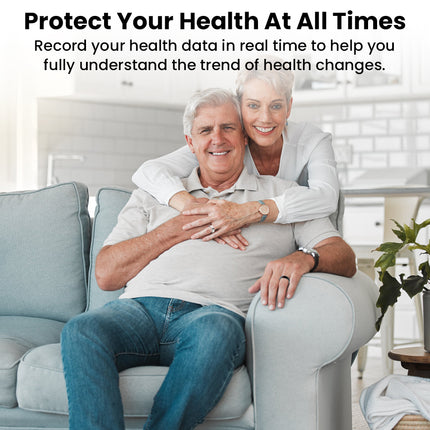 Fitaos R05 Blood Sugar Blood Pressure Blood oxygen HRV Sleep Monitoring Waterproof Smart Ring