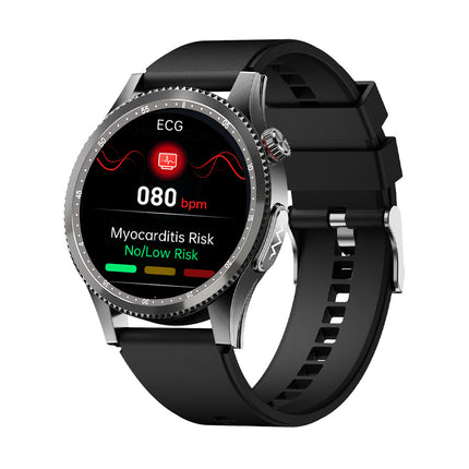 Fitaos H9 EKG Blutzucker Harnsäure Cholesterin Stressüberwachung Smartwatch