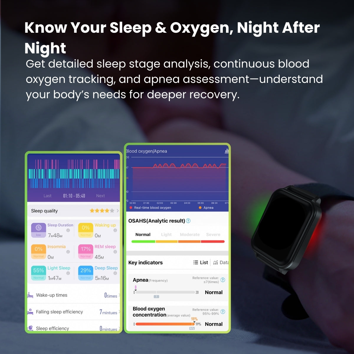 CFDA-zertifizierte Gesundheits-EKG-Smartwatch mit Blutsauerstoff-Herzfrequenzmesser, Schlafüberwachung, Gesundheits-Tracker-Uhr 