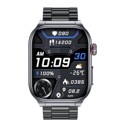 Fitaos Pro 9 High-end Flagship Smartwatch ECG blood glucose Uric acid cholesterol Stress monitoring