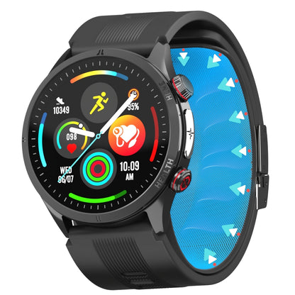 Fitaos Max 5 High Precision Air Pump Blood Pressure ECG Blood Sugar Blood Oxygen Monitoring SmartWatch