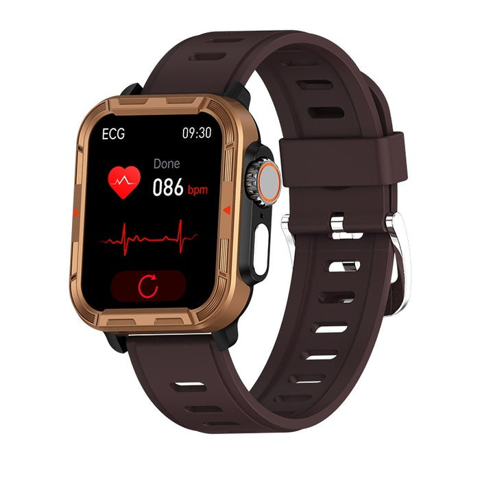 FITAOS VEE PRO Robuste Sport-Smartwatch zur Überwachung der Körperzusammensetzung/EKG/Blutzucker/Blutdruck/Herzfrequenz 