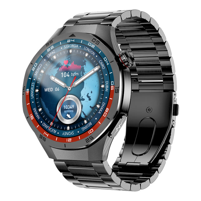 Fitaos H9 EKG Blutzucker Harnsäure Cholesterin Stressüberwachung Smartwatch