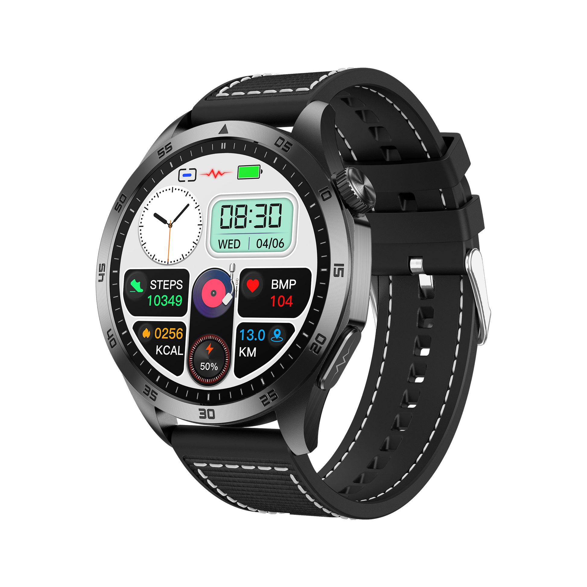 Fitaos pro 4 Intelligente mikrophysikalische Untersuchung Blutzucker-EKG Blutsauerstoffüberwachung Smartwatch 