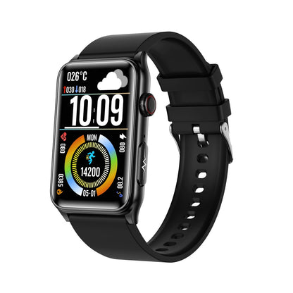 Fitaos H9 EKG Blutzucker Harnsäure Cholesterin Stressüberwachung Smartwatch