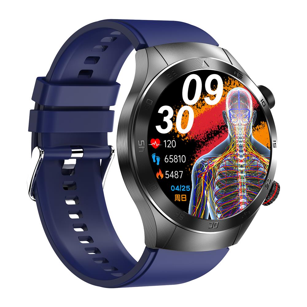 Fitaos Max 2 Lasertherapie-Smartwatch mit EKG, Blutzucker, Blutsauerstoff, Harnsäure, Lipidüberwachung 